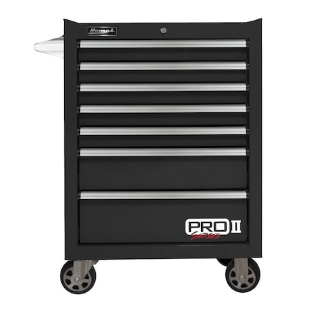 Homak 27in Pro 2 7-Drawer Roller Cabinet - Black BK04027702
